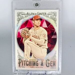 Topps Allen & Ginter 2022 Picture Frame - Red and Cream
